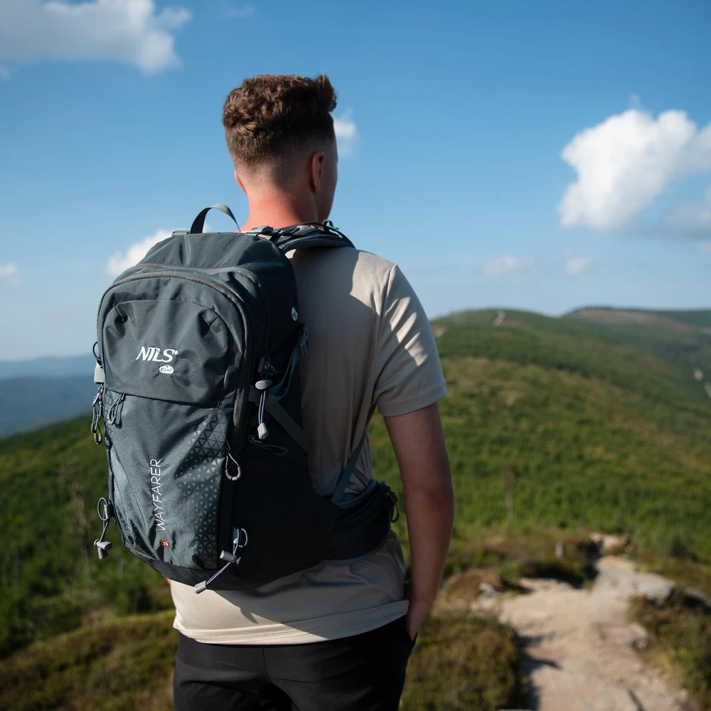 Nils Extreme Turistinė kuprinė NC1925 Wayfarer 35 l, pilka, Nils Camp