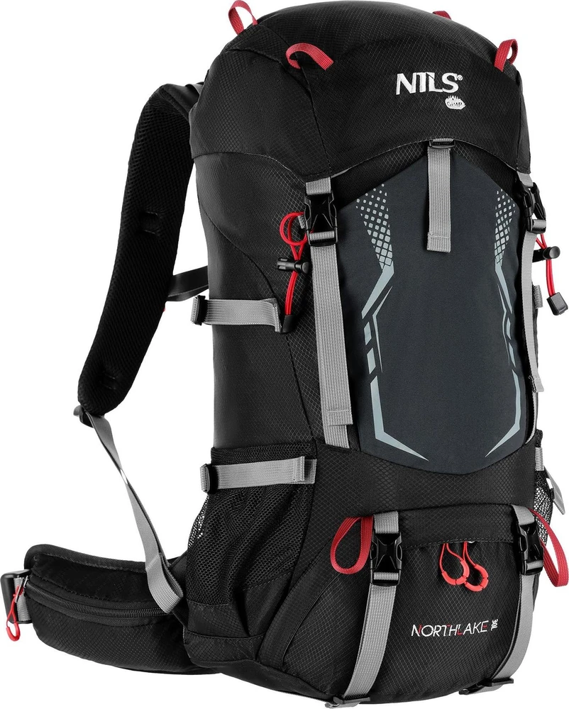 Nils Extreme Turistinė kuprinė Nils Camp NC1993 Northlake, juoda, 30 l