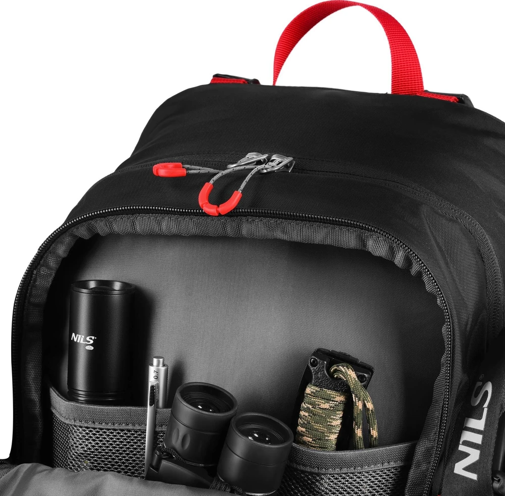 Turistinė kuprinė Nils Camp Wayfarer NC1925, raudona, 35 l
