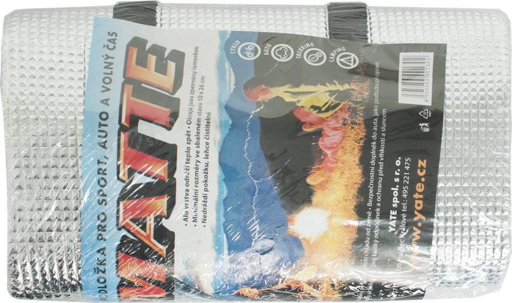 Turistinis kilimėlis Yate Alu Matte 180x50x0,3 cm