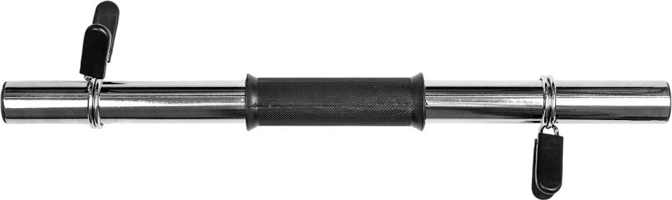 Tuščiaviduris hantelio grifas inSPORTline Onepump 45 cm / 30 mm su fiksatoriais, be sriegio