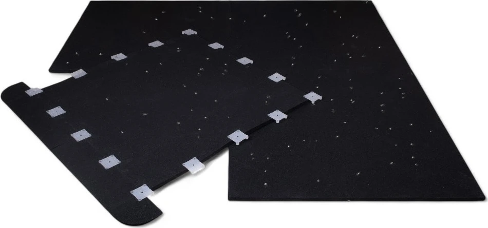 Tvirta grindų apsaugos danga inSPORTline Proteko Plus Dot 100 x 100 x 4 cm