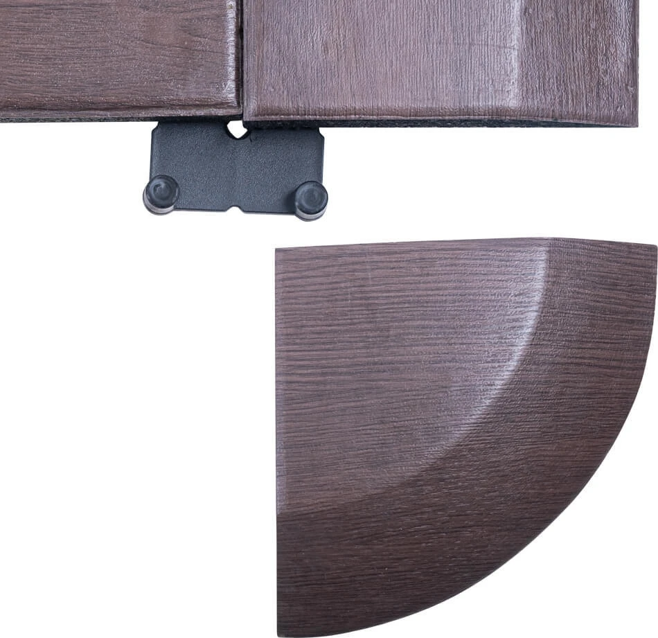 Tvirtas grindų kilimėlis inSPORTline Luxteko Waffle 100 x 100 x 2 cm