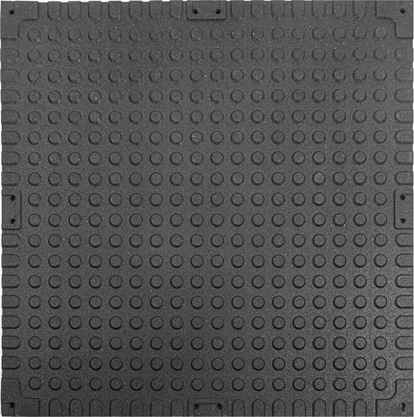Tvirtas grindų kilimėlis inSPORTline Luxteko Waffle 100 x 100 x 2 cm