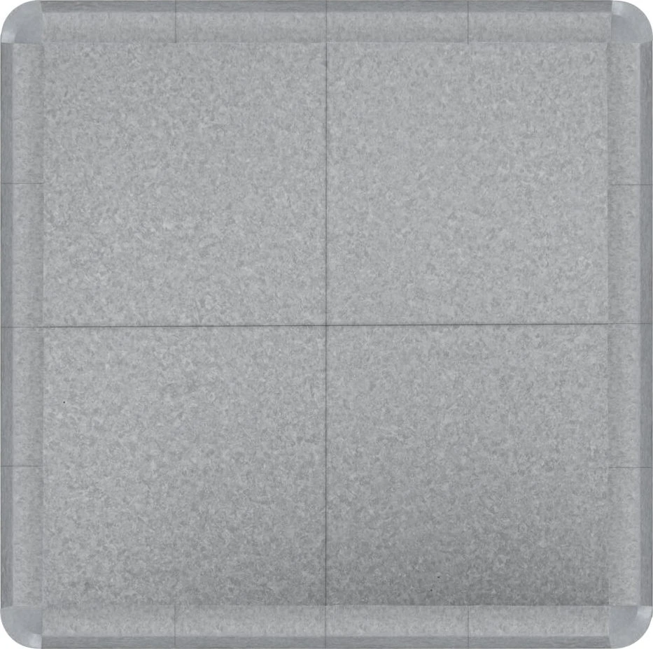 Tvirtas grindų kilimėlis inSPORTline Luxteko Waffle 100 x 100 x 2 cm