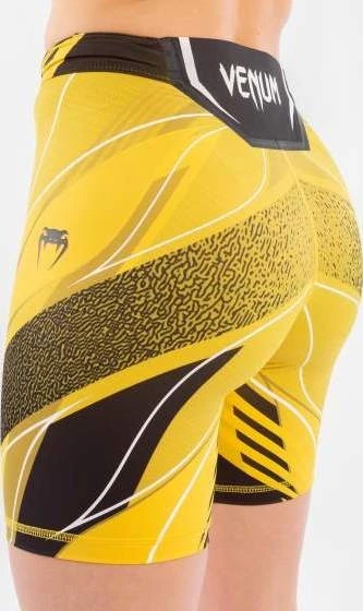 UFC Venum Authentic Fight Night Women's Vale Tudo Shorts - Long Fit - Geltona