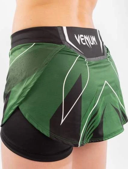 UFC Venum Authentic Fight Night moteriškas sijonas-šortai, žalias