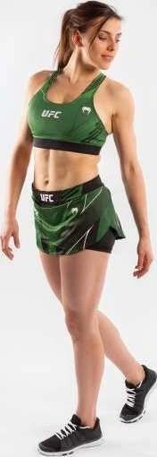 UFC Venum Authentic Fight Night moteriškas sijonas-šortai, žalias