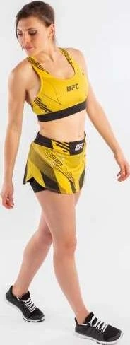 UFC Venum Authentic Fight Night moteriškas skortas – geltonas