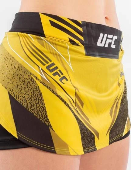 UFC Venum Authentic Fight Night moteriškas skortas – geltonas