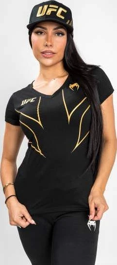Moteriški marškinėliai UFC Venum Fight Night 2.0 Replica Champion