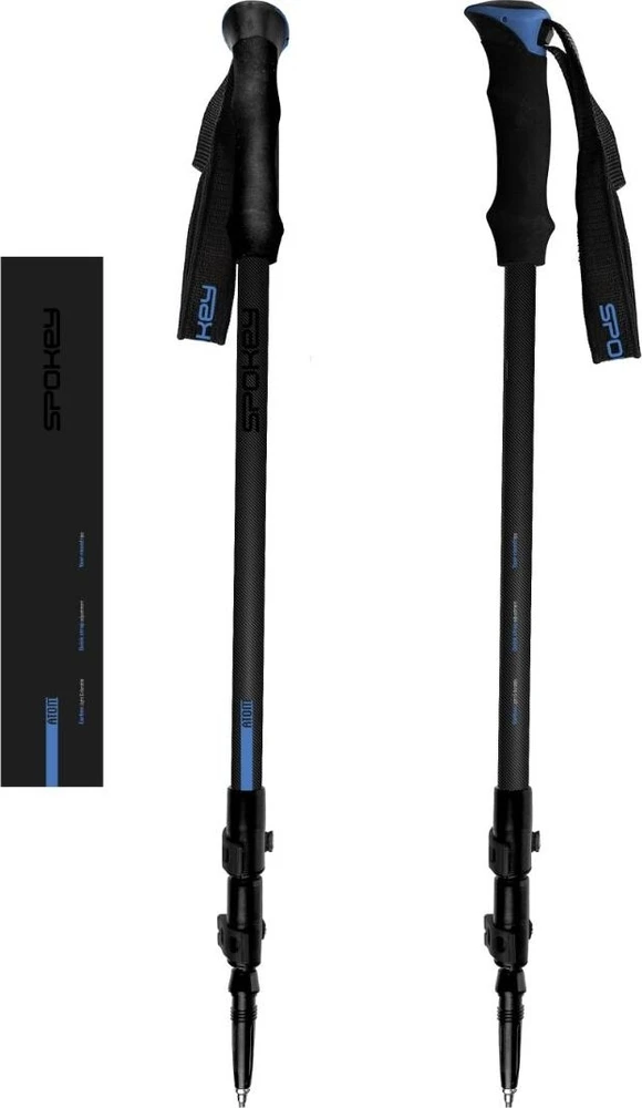 Ultralengvos trekingo lazdos Spokey ATOM