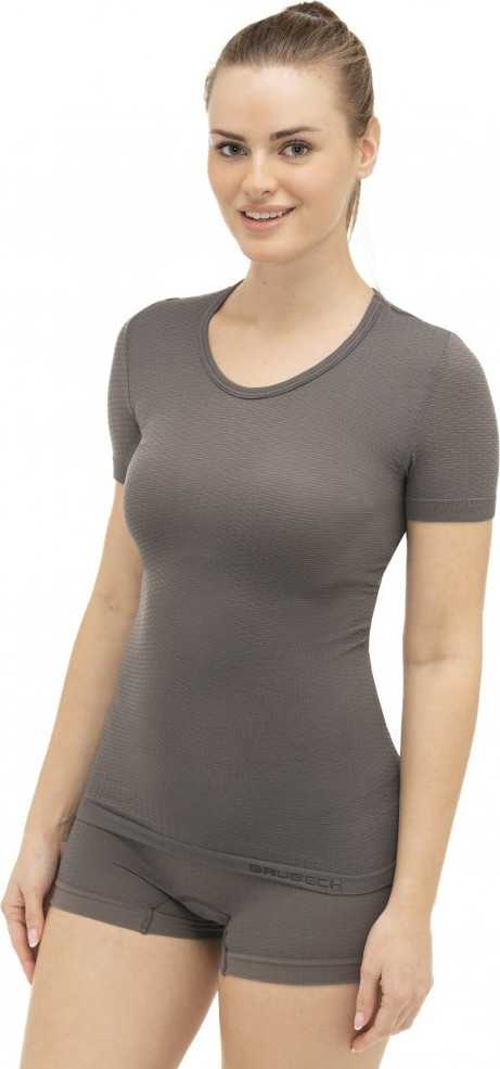 Unisex marškinėliai trumpomis rankovėmis Brubeck Multifunctional Base Layer