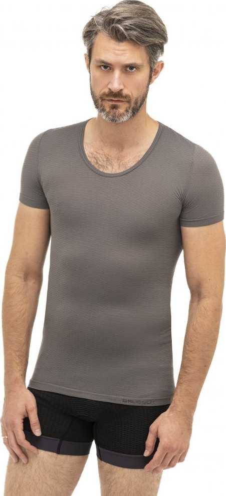 Unisex marškinėliai trumpomis rankovėmis Brubeck Multifunctional Base Layer