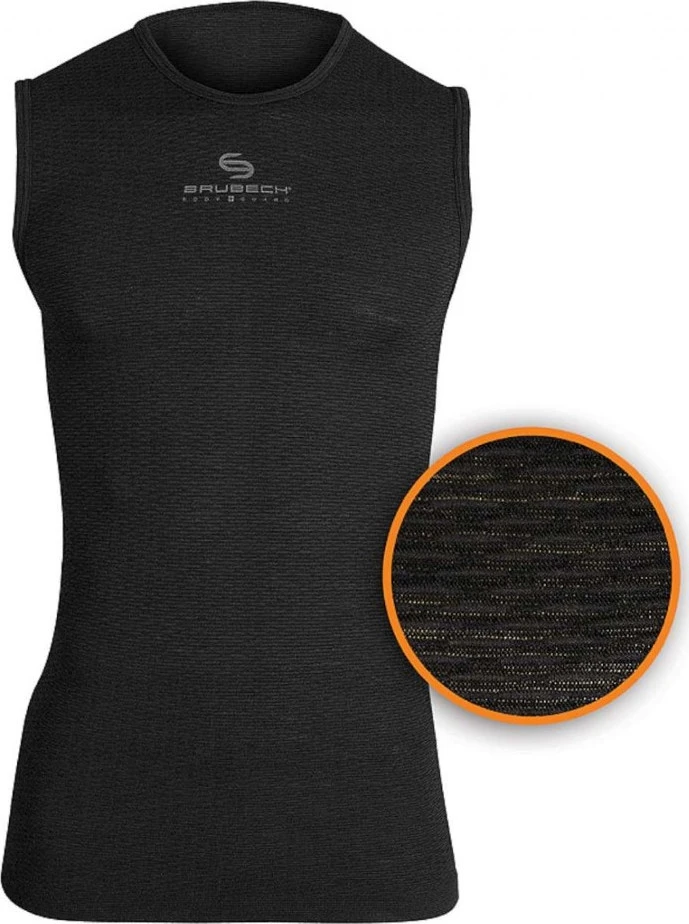 Universalus marškinėliai be rankovių Brubeck Multifunctional Base Layer 3D