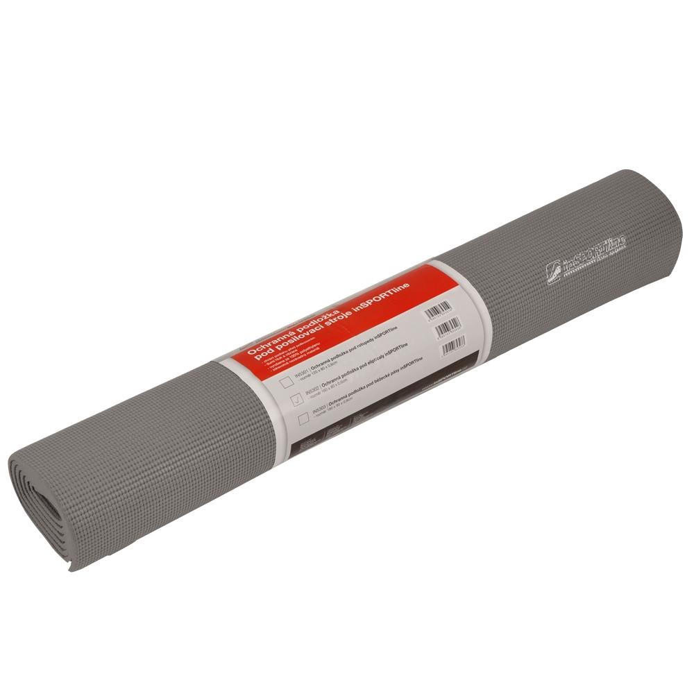 Universalus apsauginis kilimėlis inSPORTline 160 x 80 x 0,6 cm - Pilkas
