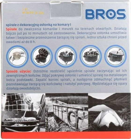 Bros Uodų ritės su dekoratyviniu plieniniu dangteliu