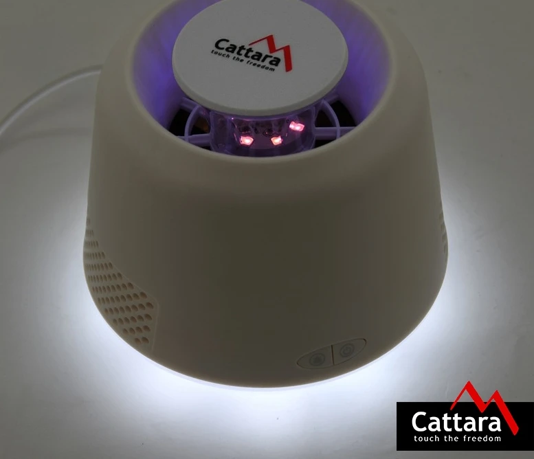 USB 5V lempa su infraraudonųjų spindulių vabzdžių gaudykle Cattara, stalinė vidaus