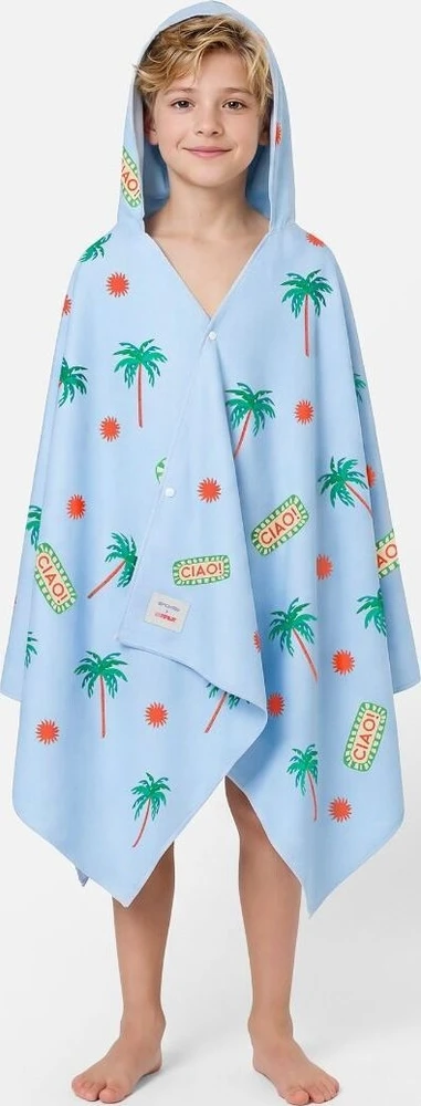 Vaikiškas rankšluostis su gobtuvu Spokey PALMS