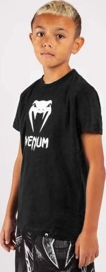 Marškinėliai Venum Classic vaikams, juodi
