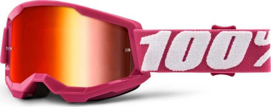 Vaikiški motokroso akiniai 100% Strata 2 Youth Mirror