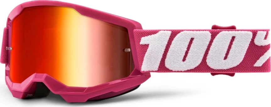 Vaikiški motokroso akiniai 100% Strata 2 Youth Mirror