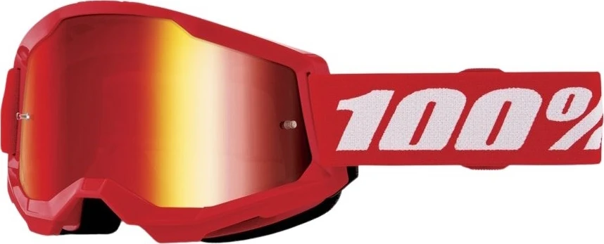 Vaikiški motokroso akiniai 100% Strata 2 Youth Mirror