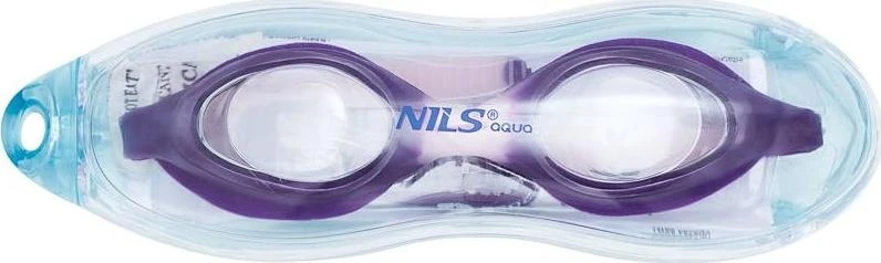 Vaikiški plaukimo akiniai NILS AQUA NQG170AF, violetiniai / rožiniai