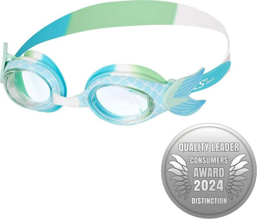 Vaikiški plaukimo akiniai NILS AQUA NQG870SAF Mėlyna Mermaid