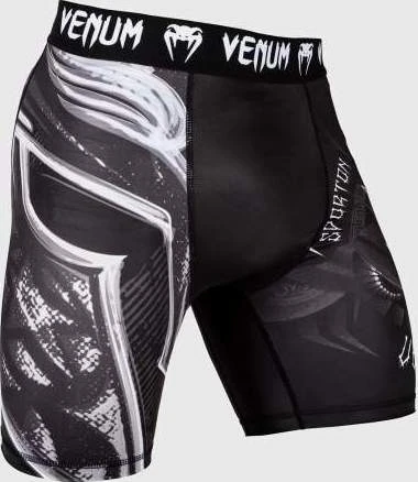 Vale Tudo šortai Venum Gladiator 3.0 - juoda/balta