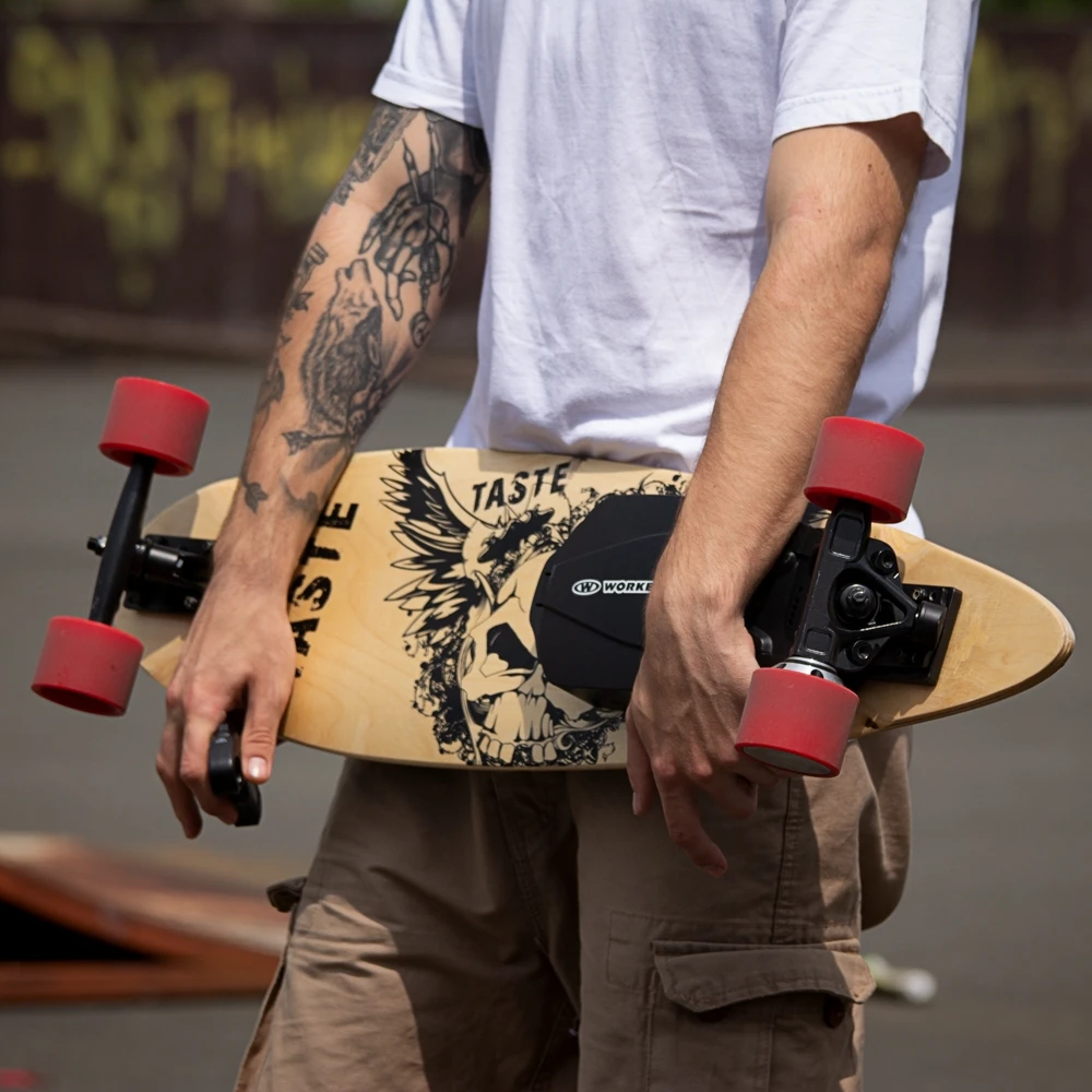Variklis longboardui Worker Wheelero