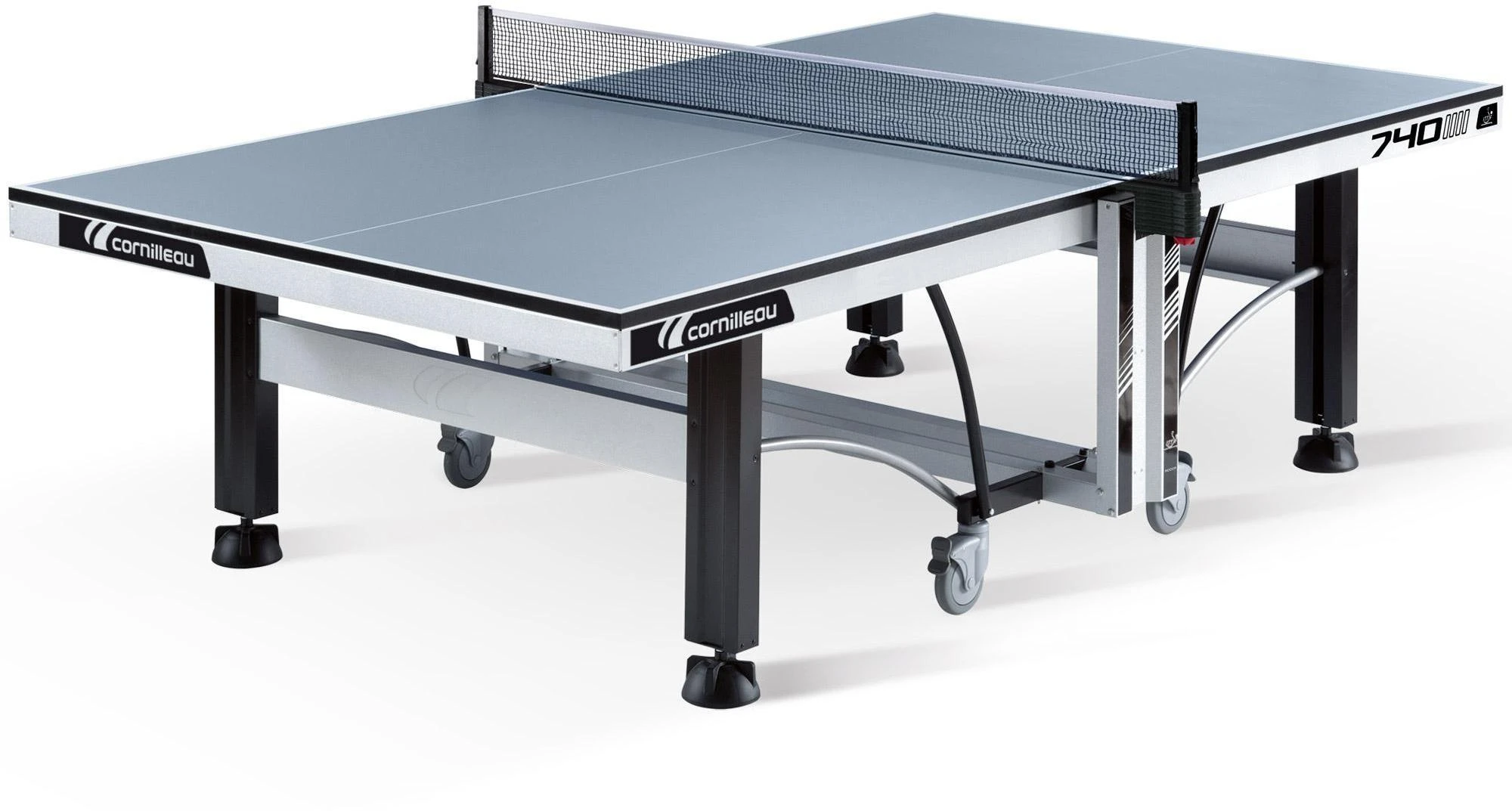 Varžybinis stalo teniso stalas Cornilleau 740 Indoor ITTF - Mėlyna