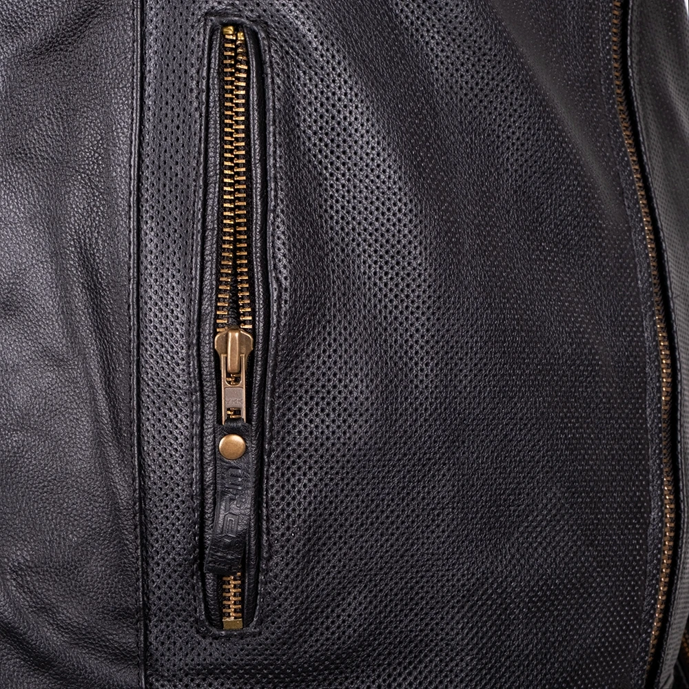 Vasarinė odinė moto striukė W-TEC Gradac
