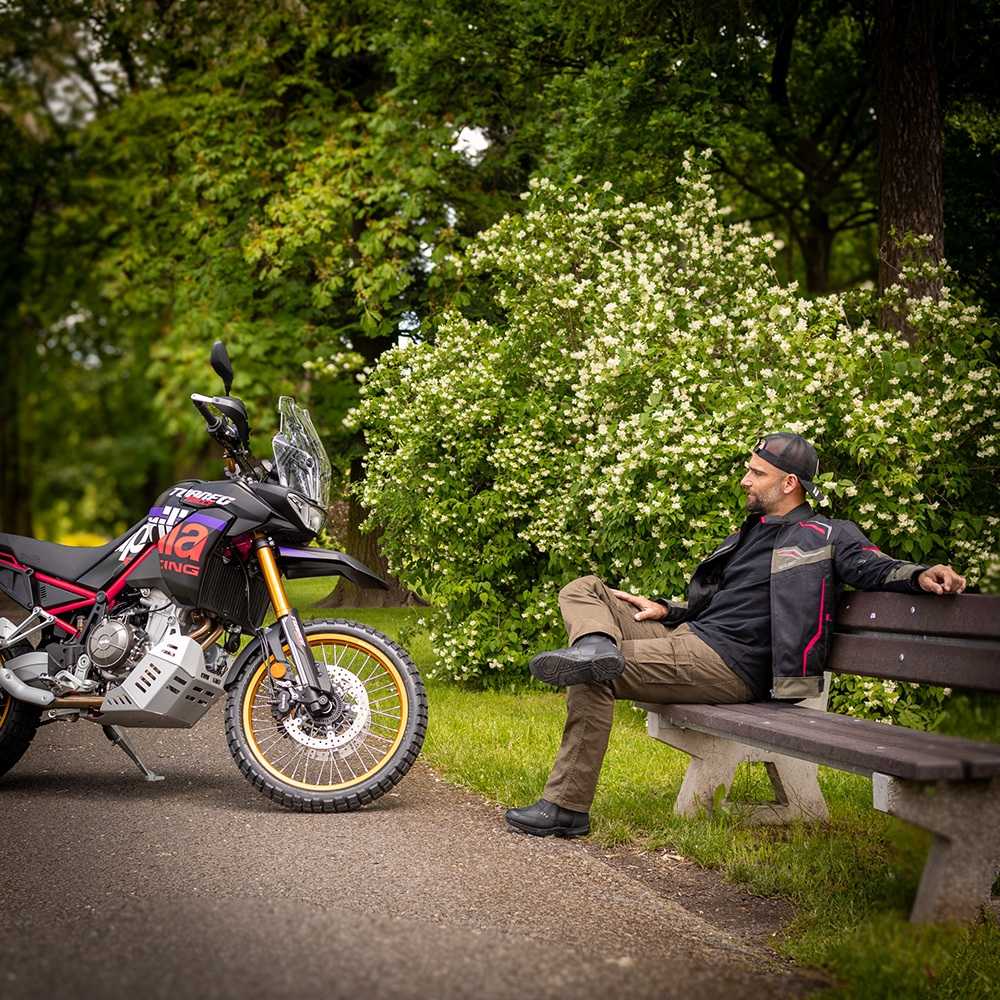 Vasaros motociklininko striukė W-TEC Rovin