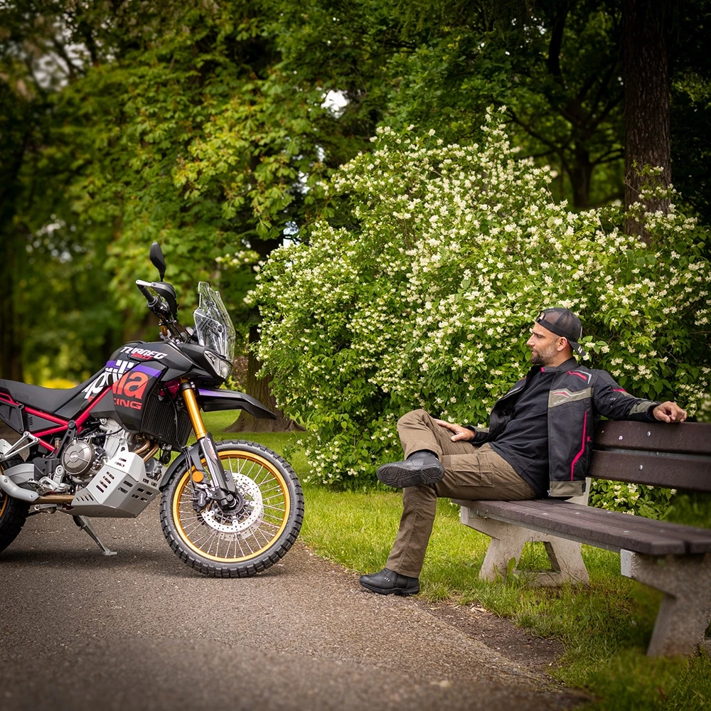 Vasaros motociklininko striukė W-TEC Rovin