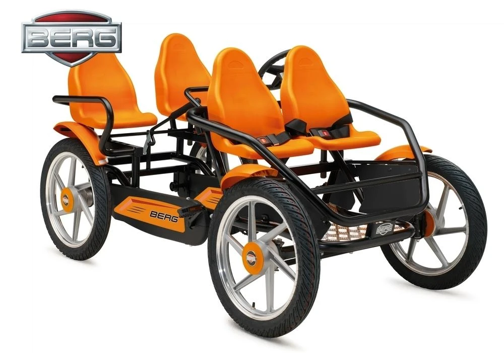 Velomobilis BERG Gran Tour Racer (4 vietų)