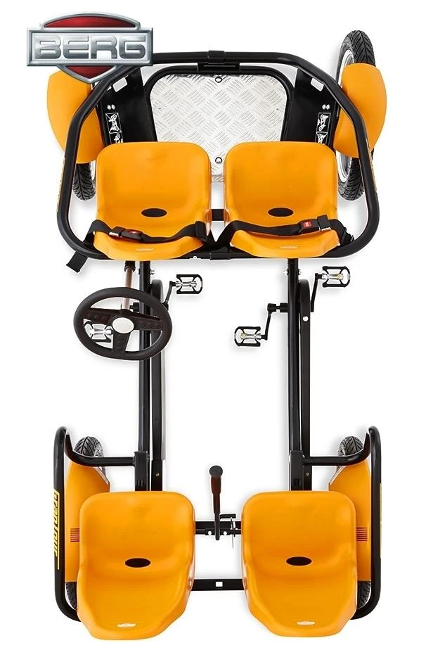 Velomobilis BERG Gran Tour Racer (4 vietų)
