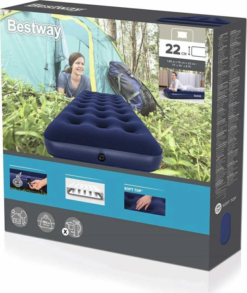 Prip.čiužinys Bestway Single 185x76x22cm