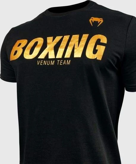 Venum Boxing VT marškinėliai – juoda/auksinė