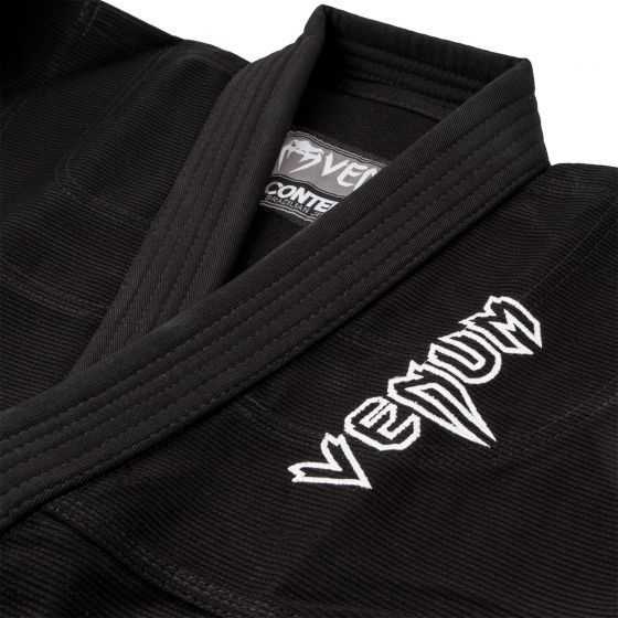 Venum Contender Kids BJJ Gi (Free baltas belt included) - Juodas
