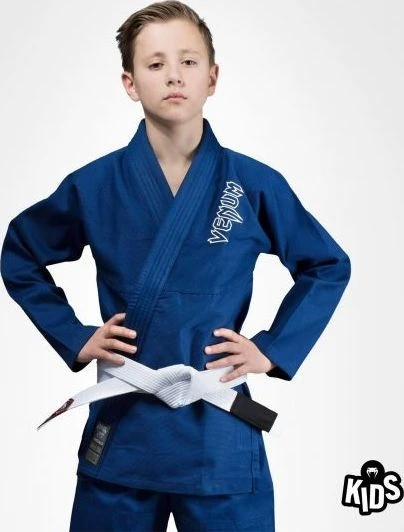 Venum Contender Kids BJJ Gi (Free baltas belt included) - Mėlyna