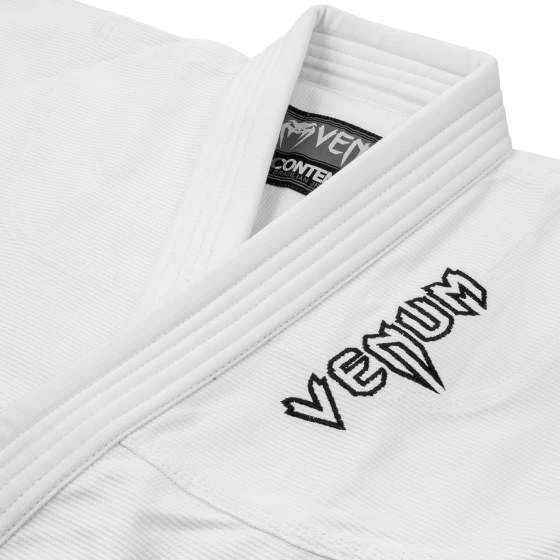 Venum Contender vaikiškas BJJ kimono (su nemokamu baltu diržu) – baltas
