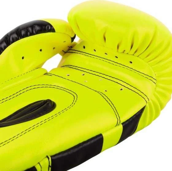 Vaikiškos bokso pirštinės Venum Elite - Exclusive - fluorescencinės geltonos