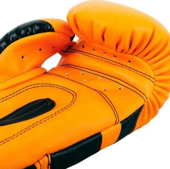 Venum Elite vaikiškos bokso pirštinės - Exclusive - fluorescencinės oranžinės