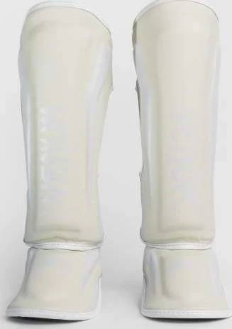 Venum Elite Standup blauzdų apsaugos - baltos/baltos