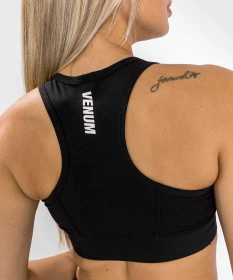 Venum Essential Medium Impact Sport Bras - Juodas