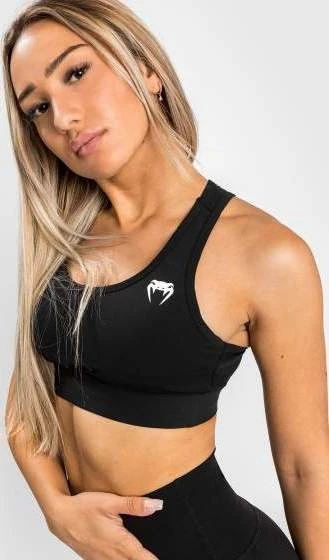 Venum Essential Medium Impact sportinės liemenėlės, juodos