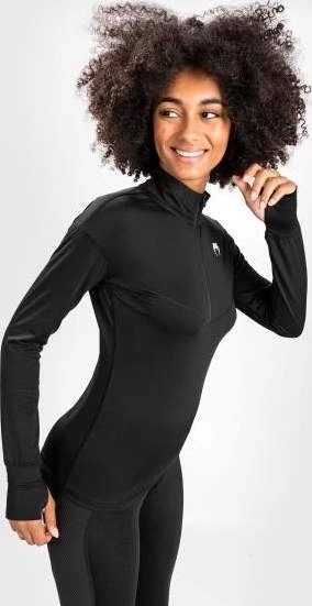 Venum Essential moteriški marškinėliai, juodi