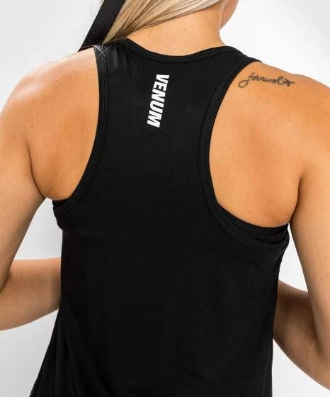 "Venum Essential" moteriška "Racer Back Tank Top" - Juoda
