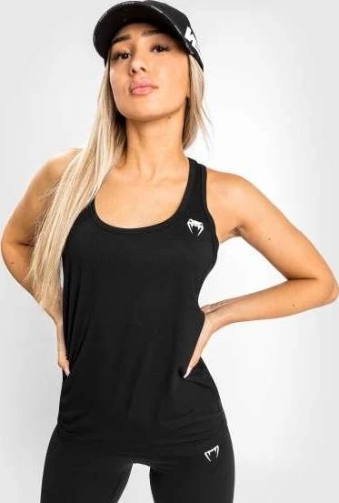 "Venum Essential" moteriška "Racer Back Tank Top" - Juoda